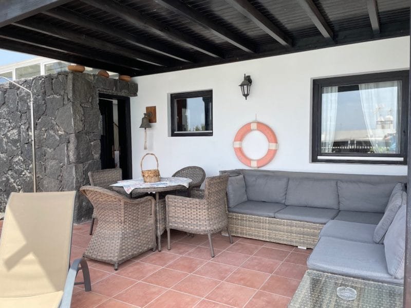 Villa Burgao - Playa Blanca - Outside Dining Area